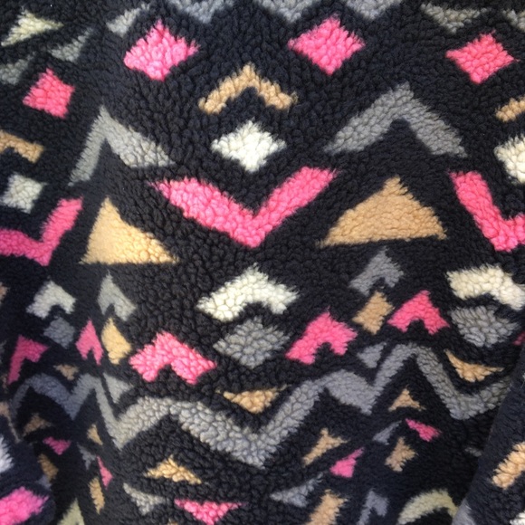 NWT Levi’s Arizona Sherpa Pullover Geo Jacquard L - Picture 2 of 12